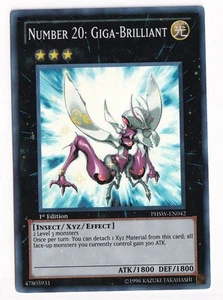 Number 20: Giga-Brilliant PHSW-EN042 Super Rare 1st Edition NM - Picture 1 of 2