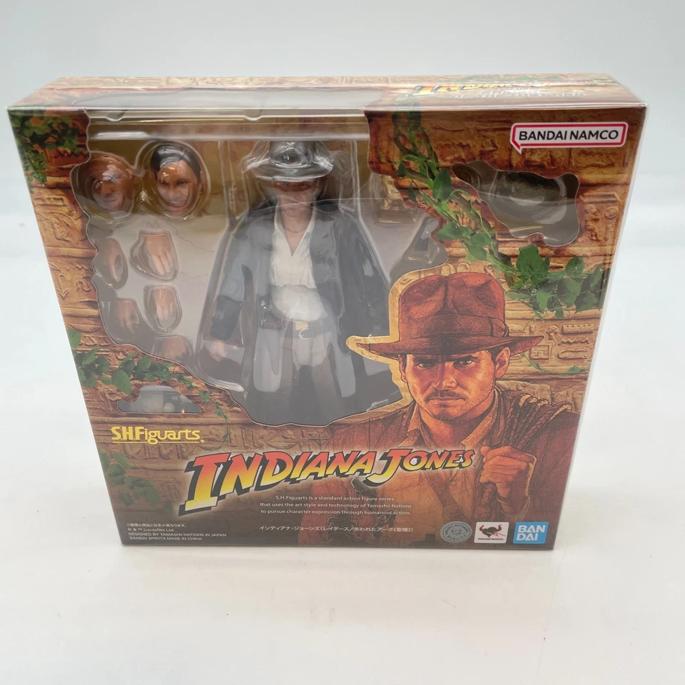 S.H.Figuarts Indiana Jones Action Figure Raiders of the Lost Ark Bandai - Image 1 of 4