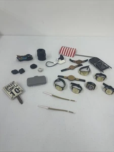 Wrestling Figures Lot of 20+ Accessories Belts & MORE WWE - Picture 1 of 17