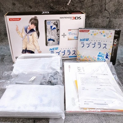 Nintendo 3DS NEW Love Plus New Manaka Deluxe Konami Limited Console + Game - Image 1 of 4