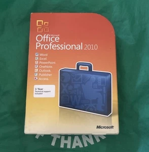 Microsoft Office Professional 2010 for Windows License for 1 PC - Retail Box - Picture 1 of 7