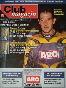 Programm Pokal 1995/96 FC Nürnberg - Hansa Rostock / FCN Am. - Mönchengladbach - Bild 1 von 1
