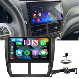 For Subaru Forester Impreza WRX 2008-2012 CarPlay Radio Android13 Car Stereo CAM - Picture 1 of 17