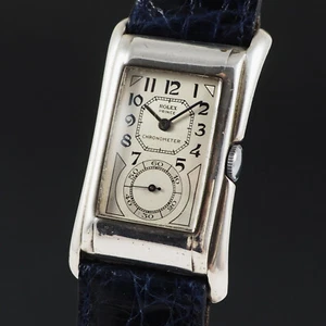 Rolex Prince Ärzteuhr -doctors-watch - Referenz 971  in 925er Silber - 1930er J. - Bild 1 von 12