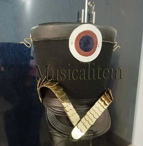 Napoleonic Prussian Officer shako Hat - Picture 1 of 6