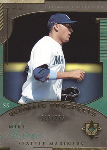 2005 Upper Deck Ultimate Collection Baseball #190 Mike Morse RC 215/275