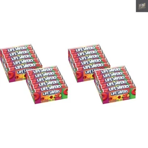 5 Flavors Hard Candy Rolls, 1.14 Ounce Pack of 20, SET OF 2 - Picture 1 of 2