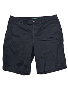Lauren Ralph Lauren Chino Shorts Blue LRL Womens Size US14W UK18 W36 - Picture 1 of 15