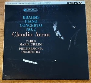 SAX 2466 ~ Brahms piano concerto No.2 ARRAU Columbia 1st Press ARCHIVE N. MINT - Bild 1 von 11