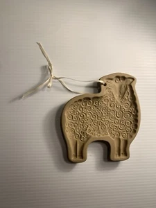 Vintage Brown Bag Cookie Art Mold 1985 Wooley Sheep Retired - Picture 1 of 2