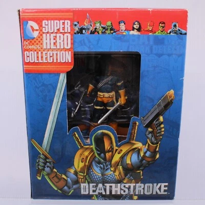 D2 DC Eaglemoss Super Hero Collection DEATHSTROKE 1/21 Resin Figurine Figure Foto 1 de 2