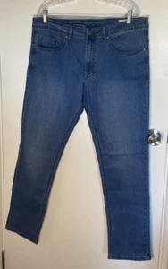 Buffalo David Bitton Axel Slim Stretch Blue Denim Size 36 x 32 Medium Wash - Picture 1 of 7