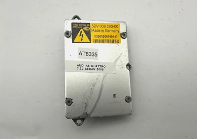Módulo de control de lastre de faros HID de xenón OEM 04-10 Audi A6 S6 A8 S8 Quattro Foto 1 de 4