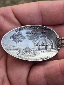 Vtg Bethesda Spring Waukesha, WI Mechanics Sterling Co. Sterling Silver 5" Spoon - Picture 1 of 24