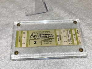 BRUCE SPRINGSTEEN ORIGINAL 1981 UNBENUTZT KONZERTKARTE SAN DIEGO CA Ephemera Boss - Bild 1 von 12