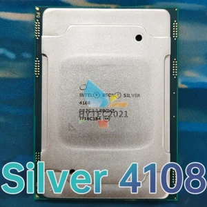 Processore CPU Intel Xeon Silver 4108 SR3GJ 1,8 GHz 8 core 11 MB 85 W LGA3647 - Foto 1 di 3