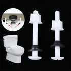 2 Pcs Plastic Toilet Seat Hinge Repair Kit For Home Bathroom Accessories