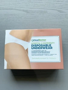 Brand New 5 Pack Heal Better Hospital & Maternity Disposable Underwear Size M - Picture 1 of 5
