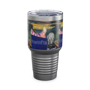 Dumpster Fire Ringneck Tumbler, 30oz - Picture 1 of 113