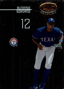 2005 (RANGERS) Leaf Certified Materials #7 Alfonso Soriano