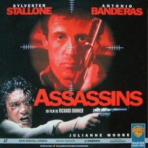 ASSASSINS WS VF PAL LASERDISC Sylvester Stallone, Antonio Banderas - Picture 1 of 1