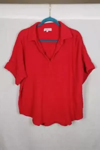 Top Pullover Michael Stars Gasa Rojo Cereza Gigi Gasa Informal XL Día de San Valentín - Imagen 1 de 6