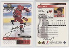 1999-00 Upper Deck MVP Stanley Cup Edition Gold Script /100 Jeff O'Neill #37