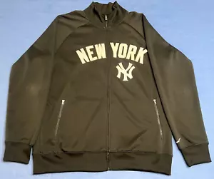NIke MLB Genuine Merchandise New York Yankees Full Zip Jacket Size Large - Rare - Picture 1 of 7
