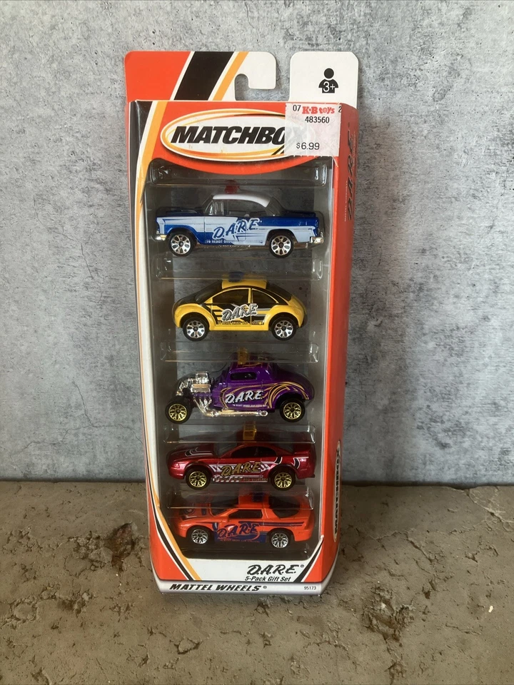 RARE Matchbox Major Motion 5 Pack Car Set 92813