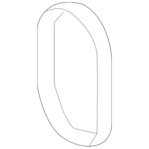 Genuine Honda Inlet Pipe Gasket 19716-6A0-A01 - Picture 1 of 2