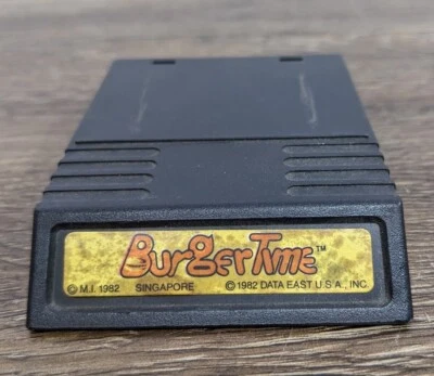 BurgerTime (Intellivision, 1983) Mattel Cartridge Only Tested Free Shipping  - Image 1 of 4