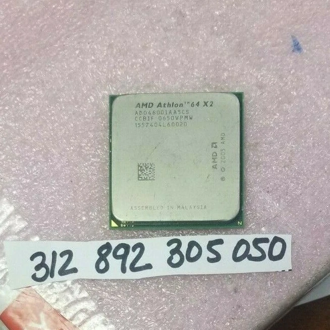 AMD Athlon 64 X2 4600+ 2400 MHz ADO4600IAA5CS Socket AM2 Dual Core CPU - Image 1 of 1