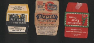 Rare Razor Blade Wrappers Lamette da barba Lame de rasoir #811a - Picture 1 of 1