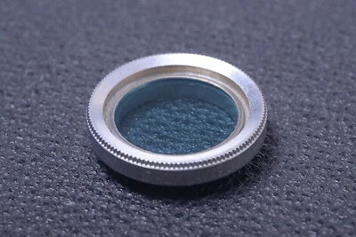 ✅ B & W SCHNEIDER BLUE 24/19MM FILTER GENUINE VINTAGE LENS OR CAMERA SCREW 15-2 - Image 1 of 2