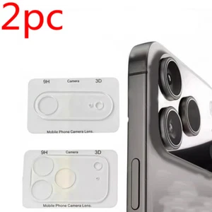 2PCS Camera Lens Glass Protector For iPhone 17 Pro Max Air 16 Plus Anti Scratch - Picture 1 of 5