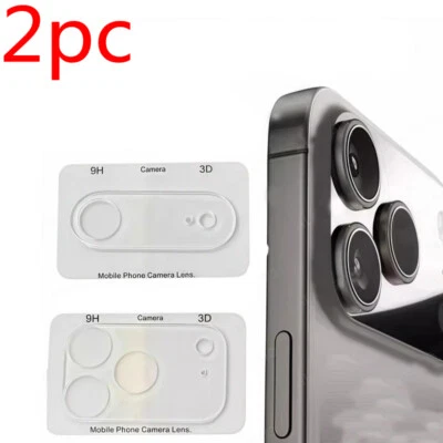 2PCS Camera Lens Glass Protector For iPhone 17 Pro Max Air 16 Plus Anti Scratch - Image 1 of 4