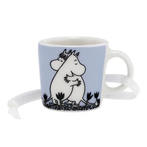 Moomin Mini Mug Love Blue 3.7 cm Arabia - Picture 1 of 2