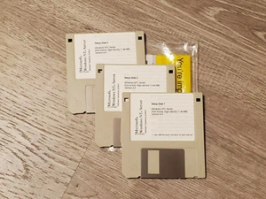 Microsoft Windows NT 4.0 Server Setup 3 Floppy Diskettes - Tested & Working - Picture 1 of 4