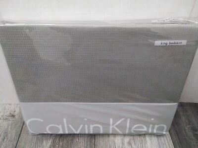 Nueva Falda Cama King Calvin Klein - Pequeña Diamante VIOLA LUCCA Foto 1 de 4
