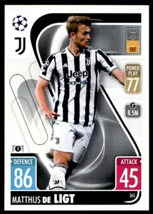 Topps Match Attax Champions League 2021/22 - Matthijs de Ligt (Juventus) No. 365 - Picture 1 of 2
