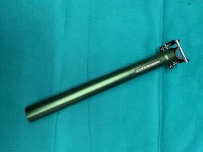 Token Super Lite Alloy Green Seat Post Ti Bolts 31.6X350mm(167g) - Image 1 of 3