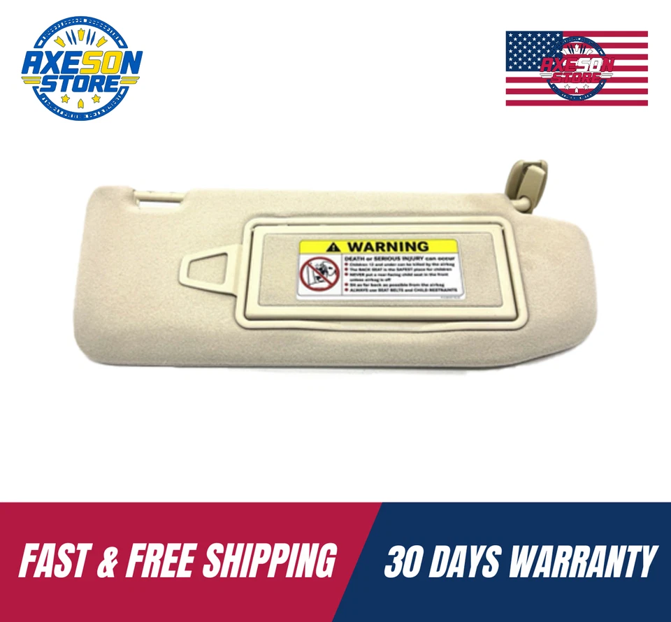 OEM Mercedes Benz 2000-2006 W220 S320 S430 S500 AMG Passenger Side Sun Visor - Image 1 of 4