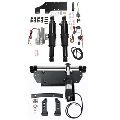 Suspensión neumática/soporte central eléctrico apto para Harley Electra Glide 09-16 Foto 1 de 4