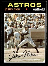 1971 Topps Jesus Alou Houston Astros #337 EX