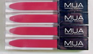 Lot of 4 MUA Makeup Academy #203 Plum Liquid Lipstick NEW SEALED Cruelty Free - Picture 1 of 3