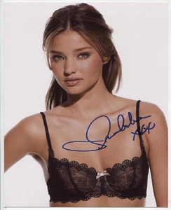 Miranda Kerr Model Autographed 8"x10" Photo w/COA WWE11-76 - Picture 1 of 3
