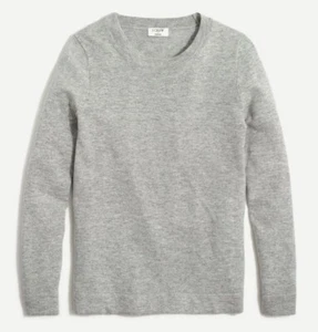 Orsacchiotto J Crew misto cotone-lana grigio nuovo con etichetta donna taglia small - Foto 1 di 6