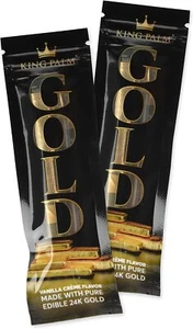 King Palm | Mini Size | Wrapped Vanilla Flavored Infused Terpenes | 2 Packungen - Bild 1 von 6