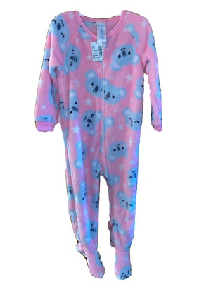 NUEVO PIJAMA KOALA ROSA DE UNA PIEZA PARA NIÑOS TALLA 3T Foto 1 de 4