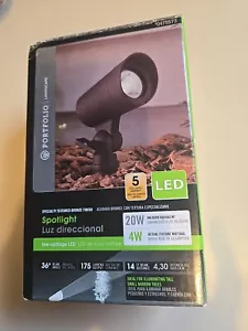 Portfolio Landscape Spot Light 175-Lumen Textured Bronze Low Voltage LED - Picture 1 of 4